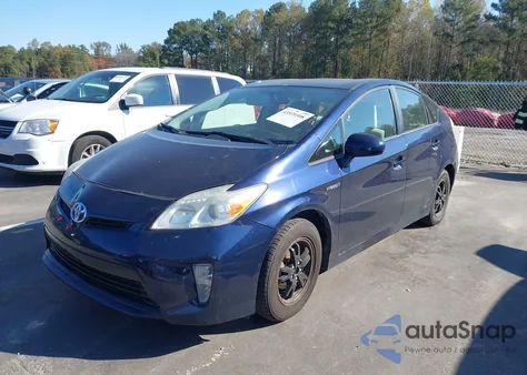 2013 Toyota Prius from USA, damaged, VIN JTDKN3DUXD0340187